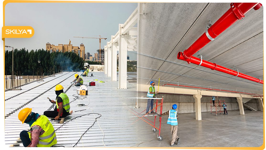 How Skilya Integrates Construction, MEP, Steel, and Finishing Works