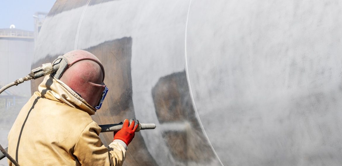 sandblasting